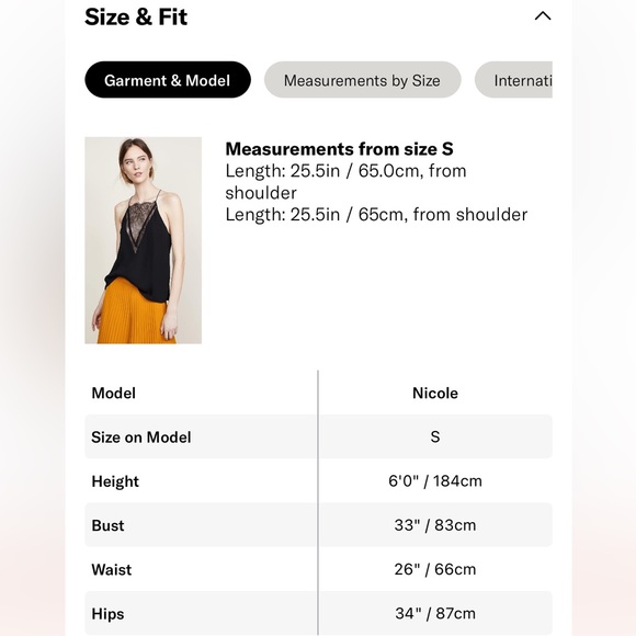 *NWT* CAMI NYC Black “The Shelby Top” - Size XS - Picture 5 of 11